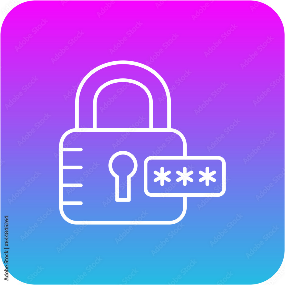 Password Key Icon Password Key Icon