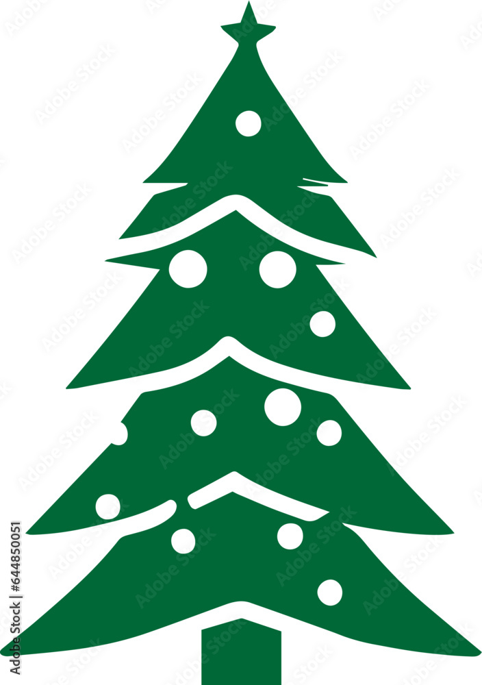 Christmas tree icon 4