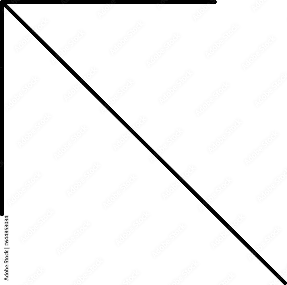 Up Right Corner Arrow Black Outline Icon. Up Right Corner Arrow Black Outline Icon.