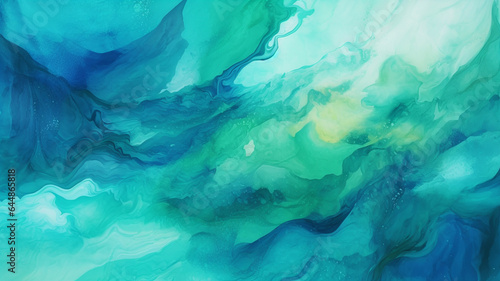 blue and white abstract watercolor background