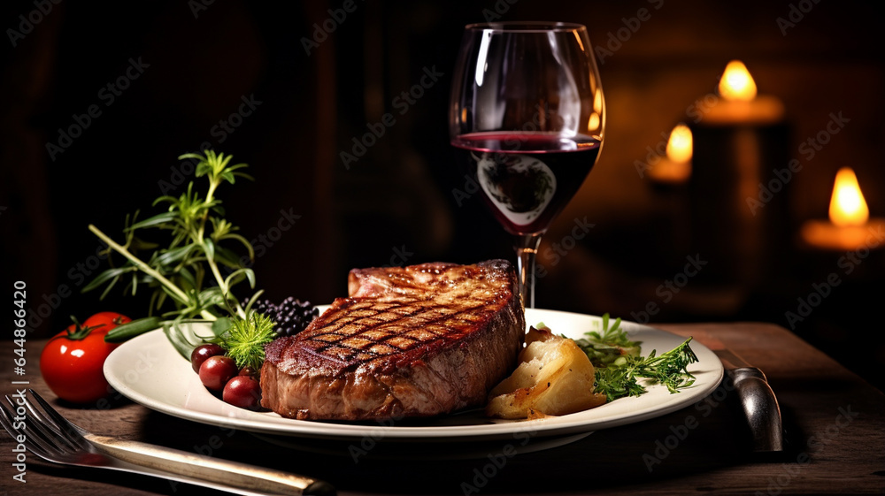 grilled steak with vegetables grilled steak with vegetables