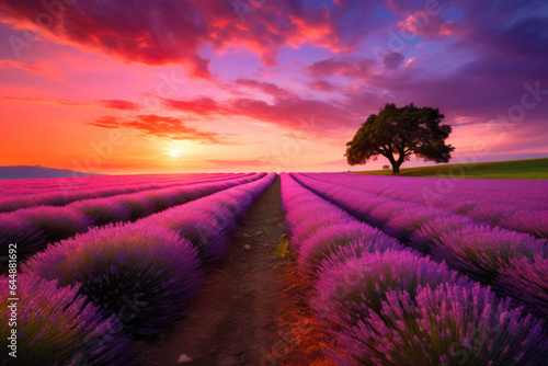 Lavender Bliss: Nature's Beauty