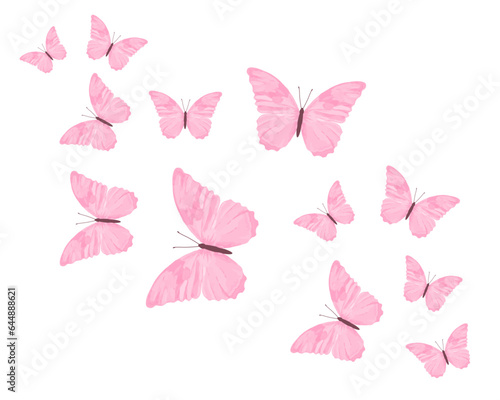 set of butterflies fashion etc butterfly  © gltekin