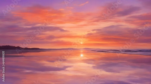 Captivating Dusk Sky Background Evening Sky Background Sunset Horizon Design Twilight Sky Backdrop Picturesque Dusk Landscape Elegant Nightfall Sky Illustration AI Generative