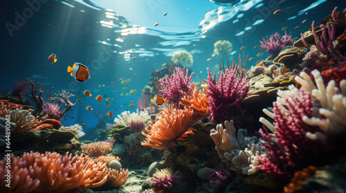 coral reef and fish © adince