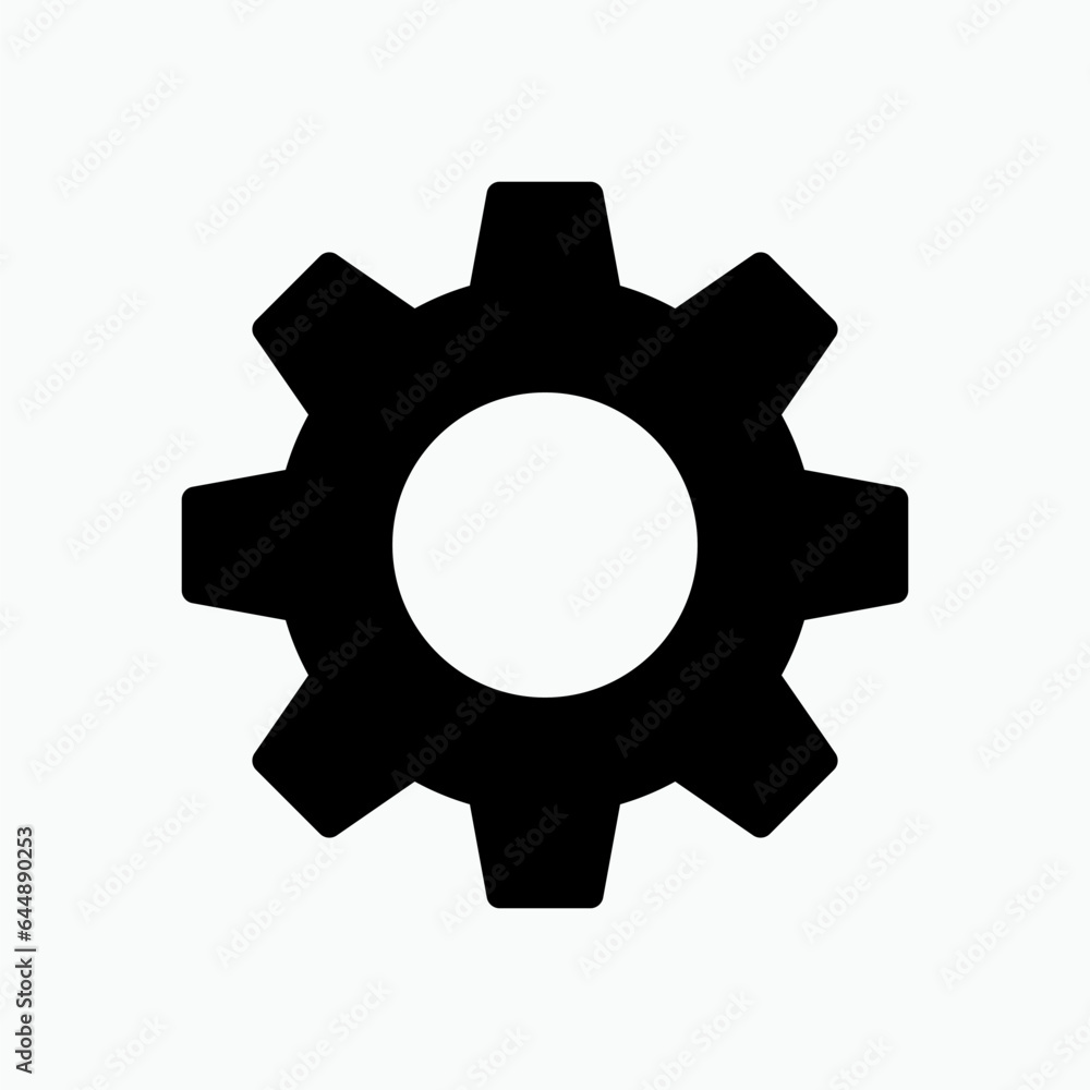 Gear Icon . Setting, Cog Symbol for Design, Presentation, Website or Apps Elements – Vector. Gear Icon . Setting, Cog Symbol for Design, Presentation, Website or Apps Elements – Vector.