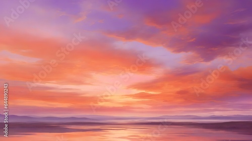 Captivating Dusk Sky Background Evening Sky Background Sunset Horizon Design Twilight Sky Backdrop Picturesque Dusk Landscape Elegant Nightfall Sky Illustration AI Generative