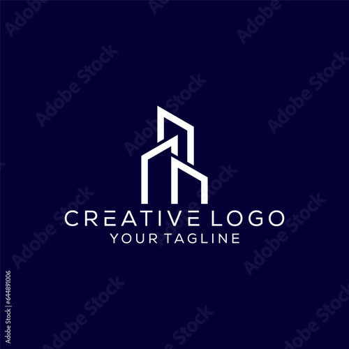 creative building logo design vector