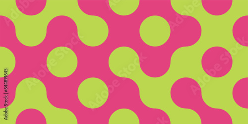 Pink  illustration, composed of wavy lines. Geometric vector background wavy formes design for your business.