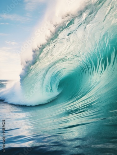 vertical wallpaper. raging waves. © Fotograf