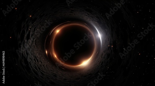 black hole, gravity, singularity, event horizon, spacetime, astrophysics, astronomy, massive, collapse, vacuum, curvature, theoretical, phenomena, celestial, universe, cosmic, generative ai