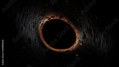 Obraz na płótnie black hole, gravity, singularity, event horizon, spacetime, astrophysics, astron