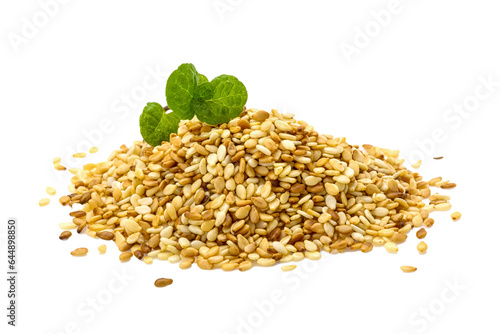 Obraz na plátně Roasted sesame seeds