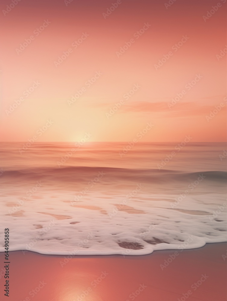 Fototapeta premium vertical wallpaper. sea at sunset.