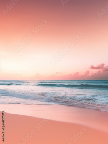 vertical wallpaper. sea at sunset. © Fotograf