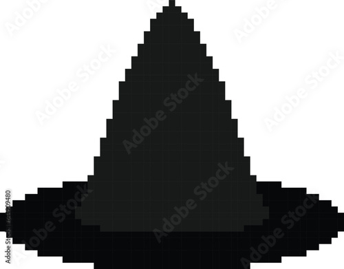 Witch Hat pixel art vector