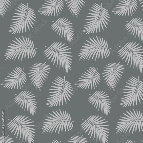 abstract pattern with leaves