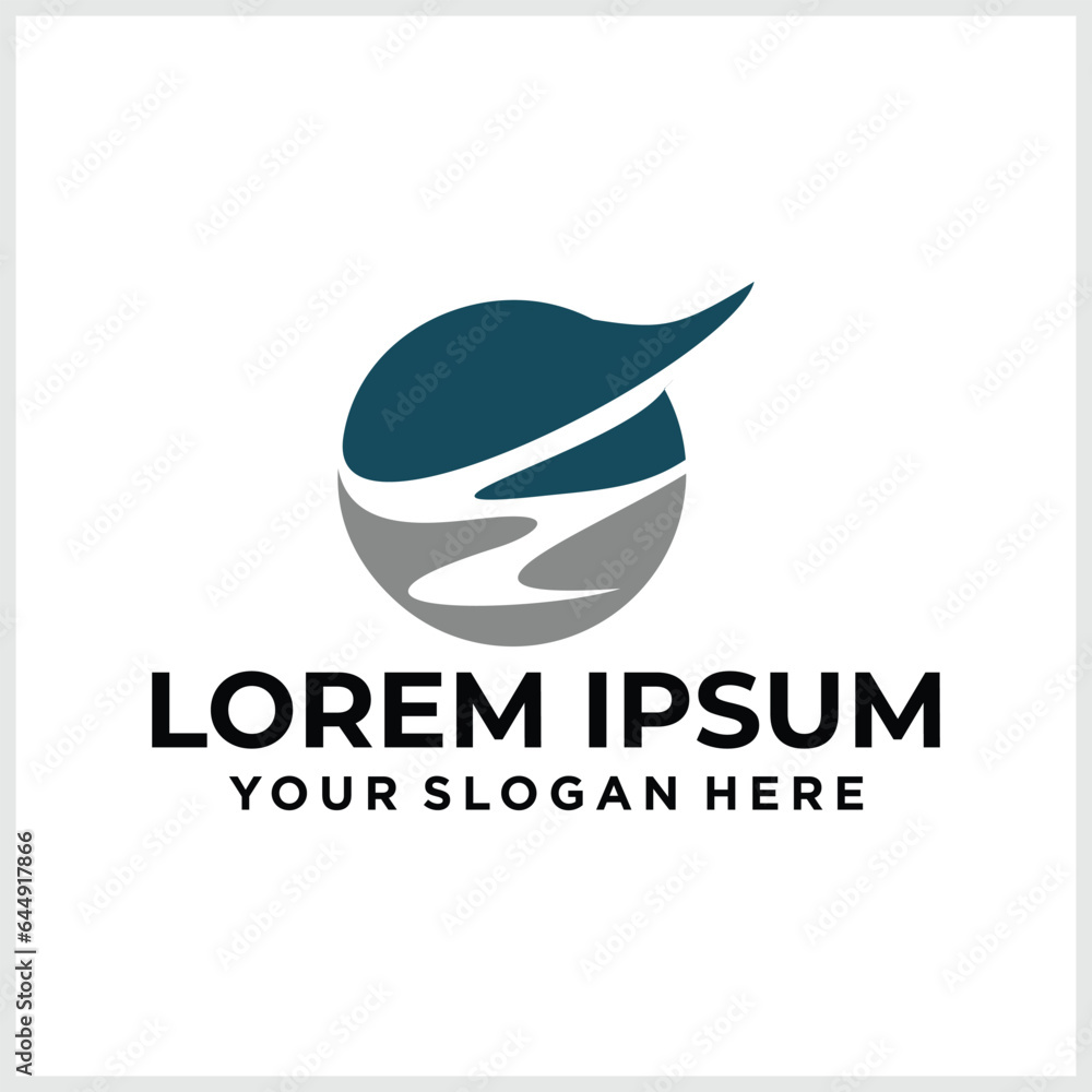 Obraz premium Letter E logo icon design template elements