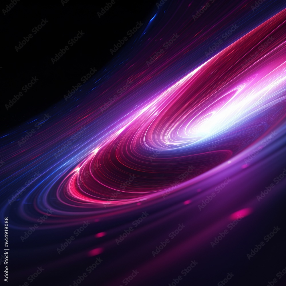 mesmerizing streaks of light dance through the cosmos, Generative AI mesmerizing streaks of light dance through the cosmos, Generative AI