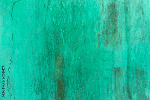 Grunge Rusty Green Color Texture