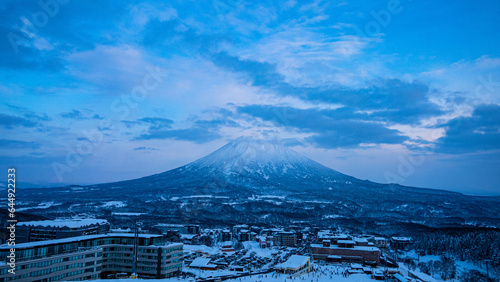 landscape of mount fuji in japan
