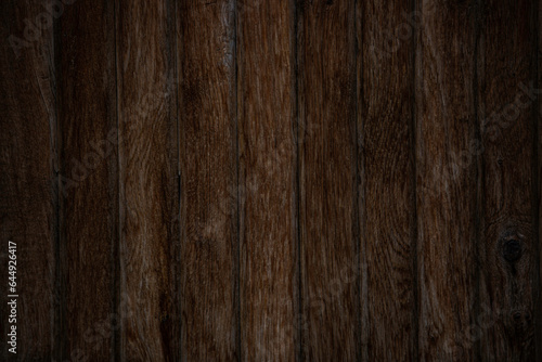 Wood plank brown texture background. Barn wooden wall weathered rustic vintage peeling wallpaper.