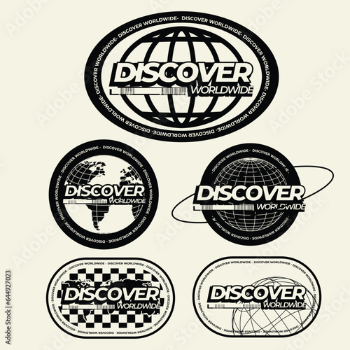 Street wear design inspiration. Retro futuristic design for apparel, clothing, and poster