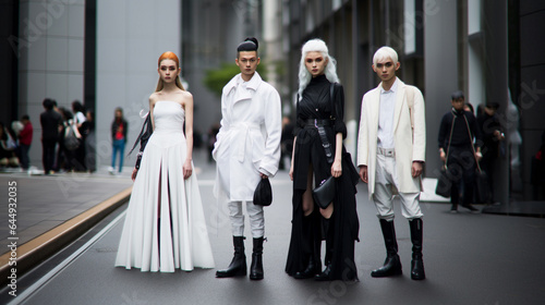 youth asian street fashion at future