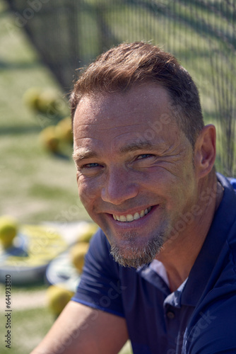 Man on playground