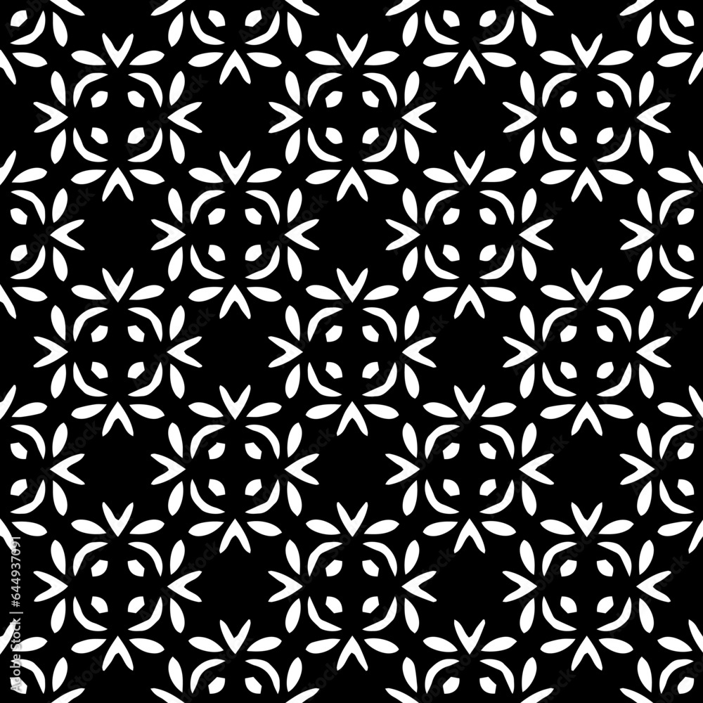 White background with black pattern. Seamless texture for fashion, textile design, on wall paper, wrapping paper, fabrics and home decor. Simple repeat pattern. White background with black pattern. Seamless texture for fashion, textile design, on wall paper, wrapping paper, fabrics and home decor. Simple repeat pattern.