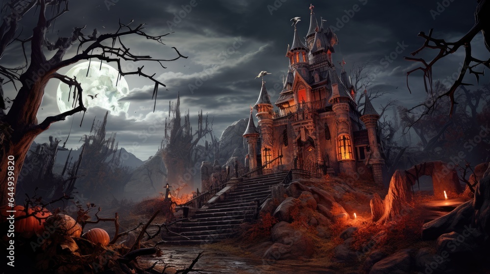 Castle Dark Background Castle Dark Background