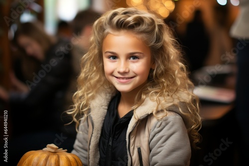 Wallpaper Mural girl  pupil at school at his desk close up Torontodigital.ca