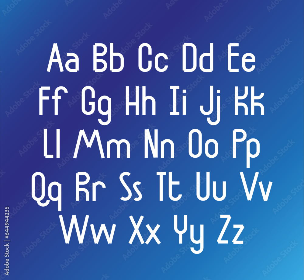 Uppercase and lowercase letters. Modern stylish minimalistic font. English alphabet. Latin alphabet. Lettering. Uppercase and lowercase letters. Modern stylish minimalistic font. English alphabet. Latin alphabet. Lettering.