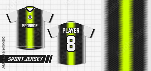 SPORT JERSEY DESIGN - HORIZONTAL STRIPE PATTERN