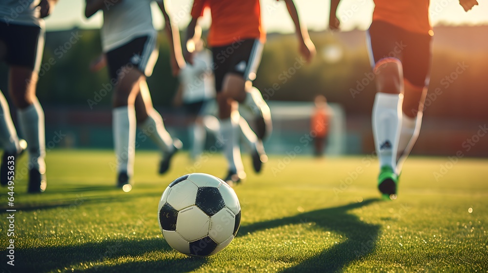 Intense Football Action: Hyper-Realistic Player Performance Intense Football Action: Hyper-Realistic Player Performance