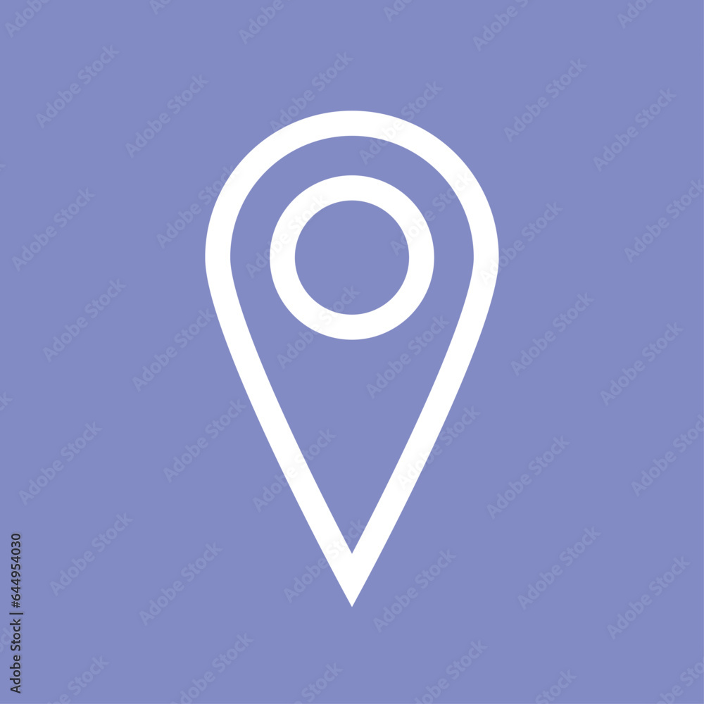 Maps Point Icon Illustration with simple design Maps Point Icon Illustration with simple design