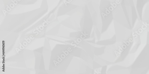 Crumpled paper texture and White crumpled paper texture crush paper so that it becomes creased and wrinkled. Old white crumpled paper sheet background texture.	

