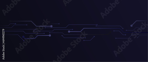 futuristic technology themed background with datum lines and gradient color, pcb or electric vector design for background, banner, brochure, cover