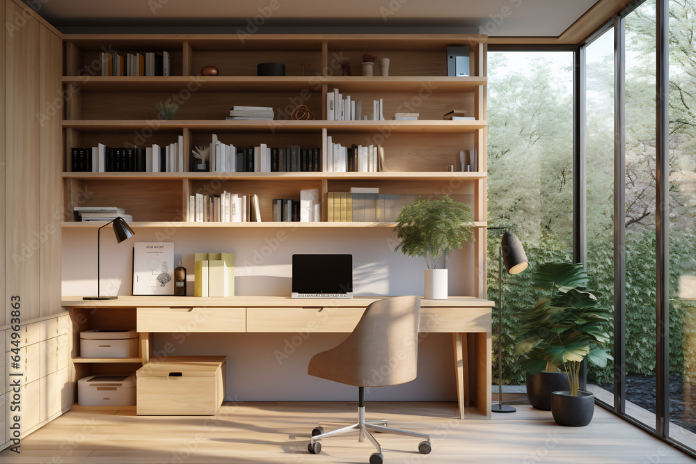 Modern works space with a focus on efficient and ergonomic office spaces Modern works space with a focus on efficient and ergonomic office spaces