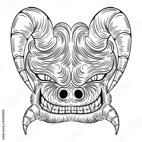 Revealing the demons within, captivating image of a demonic entity that represents the dark side and humanity's deepest fears. This embodiment of fear is a reminder of the shadows that lurk within us