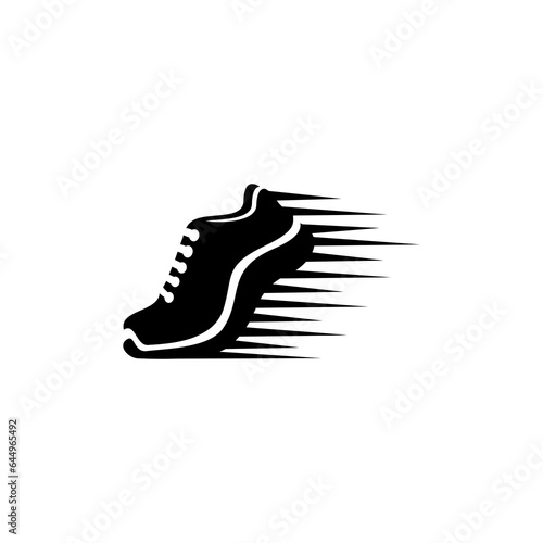 shoe vector design, logo shoes speed