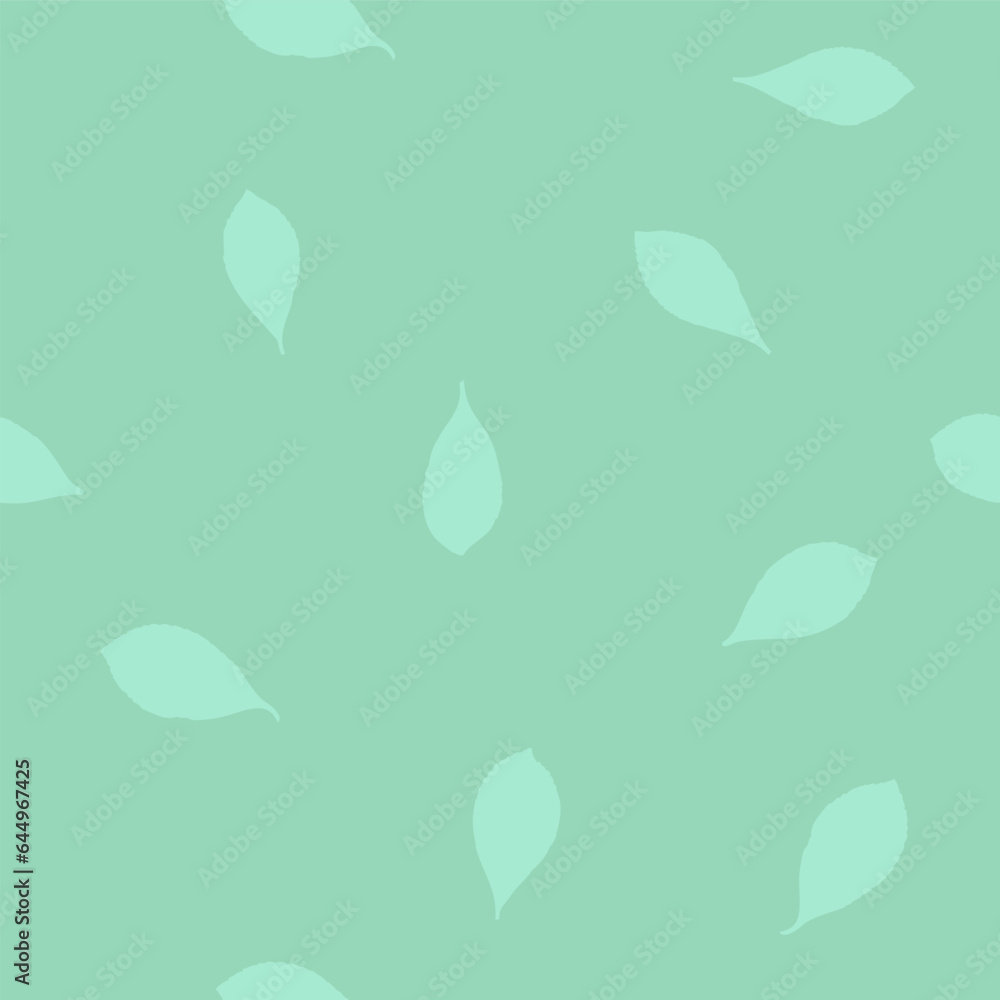 Leaves - seamless pattern, natural pattern, herbs, spices, herbs from garden, Leaves - seamless pattern, natural pattern, herbs, spices, herbs from garden,
