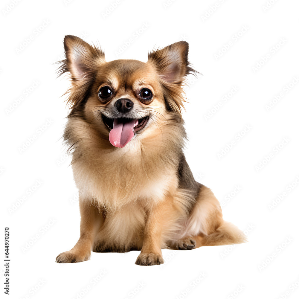 chihuahua puppy isolated