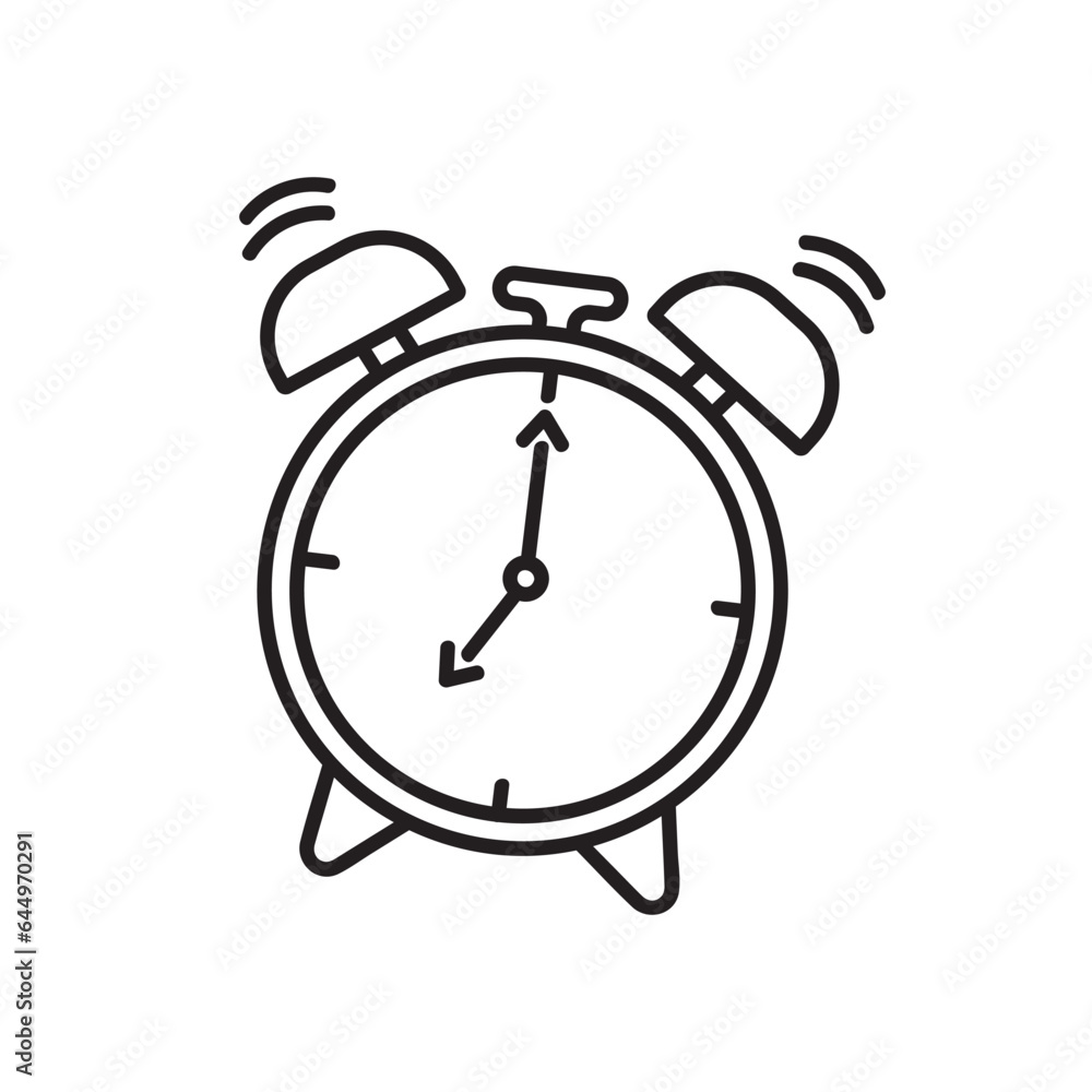 alarm clock isolated on white alarm clock isolated on white