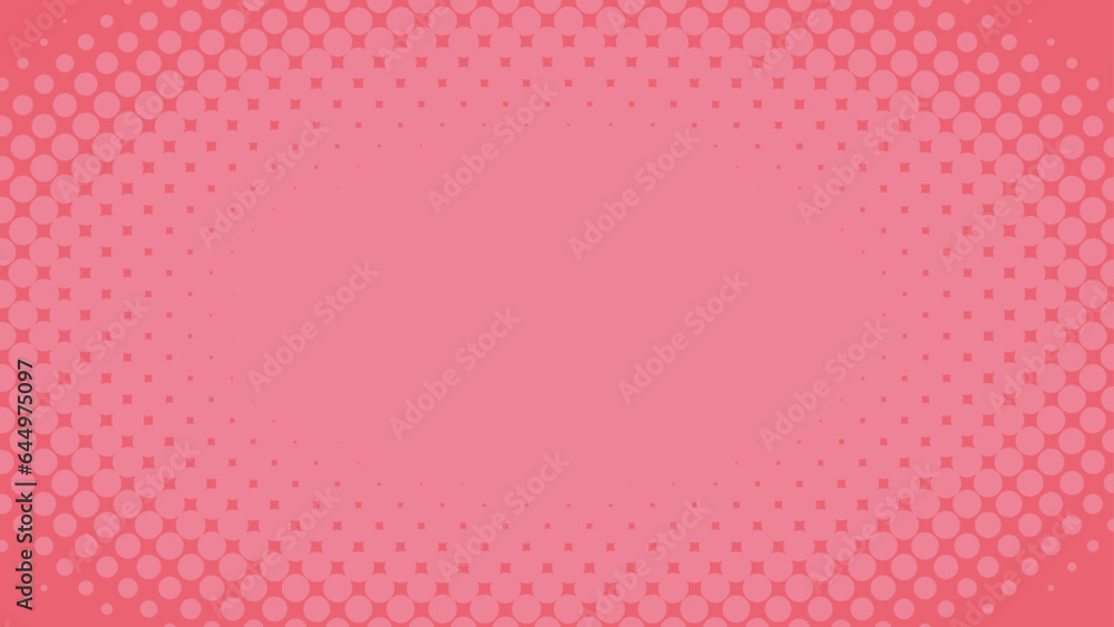 ピンク色のドットパターン背景 ピンク色のドットパターン背景