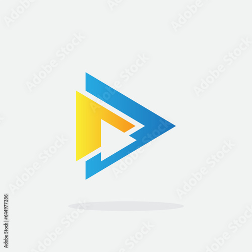 Play button for media app logo. Streaming service app Logotype. Multimedia player icon design element for Music and movie start sign, audio and video editor logo Free Download Play button for media app logo. Streaming service app Logotype. Multimedia player icon design element for Music and movie start sign, audio and video editor logo - GFXLoad