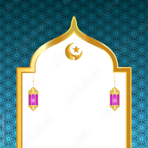 Luxury ramadan ramazan or ramadhan texture islamic background shab e barat eid jumma mubarak