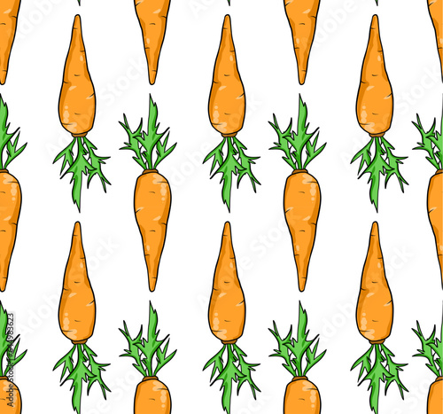 Seamless pattern with hand ...