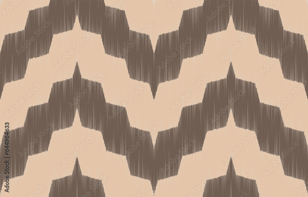 Obraz premium Ethnic abstract ikat art. Aztec ornament print. geometric ethnic pattern seamless color oriental. Design for background ,curtain, carpet, wallpaper, clothing, wrapping, Batik, vector illustration.