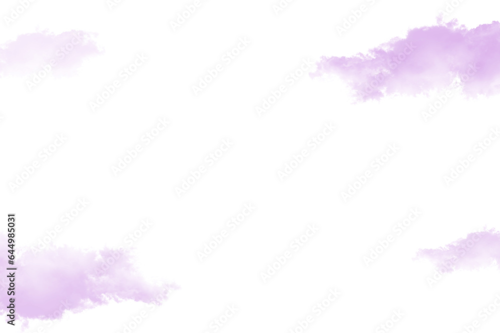 Minimalistic background with clouds